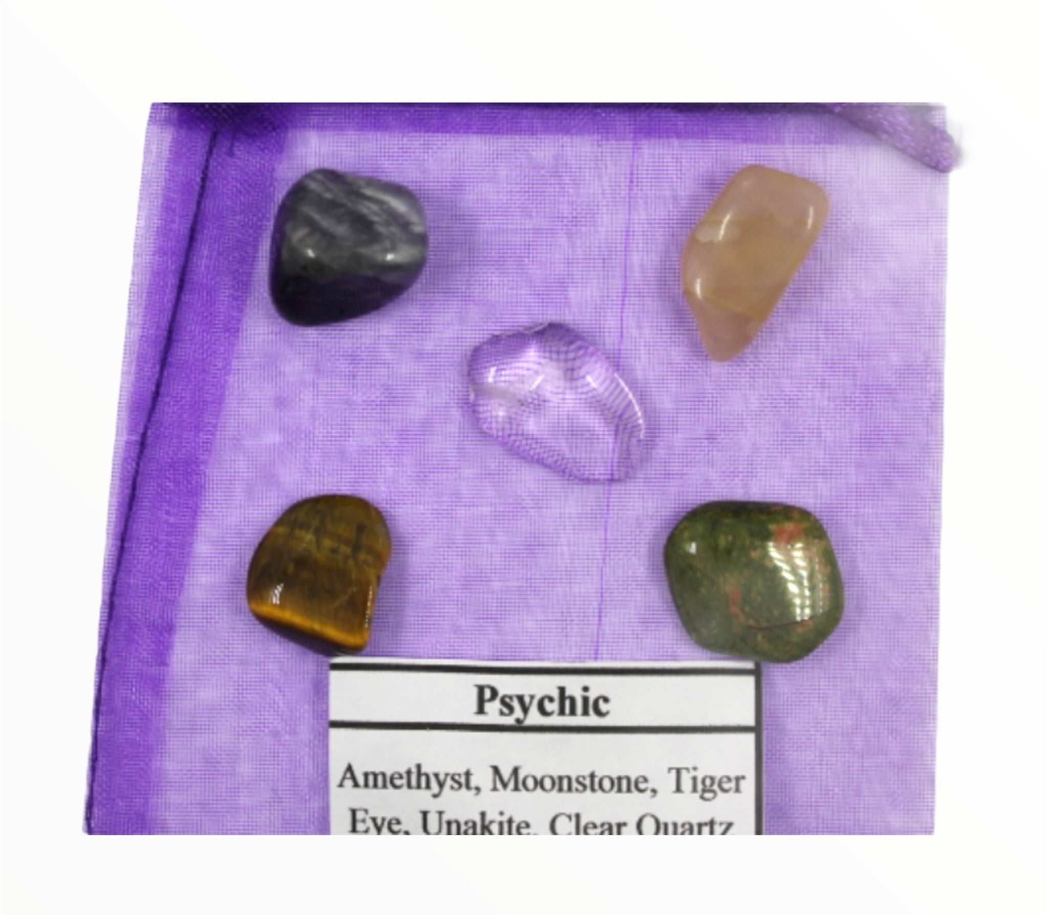 Psychic Gemstone Mojo Bag