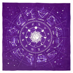 Load image into Gallery viewer, Velvet Astrology Constellations Tarot Card Cloth
