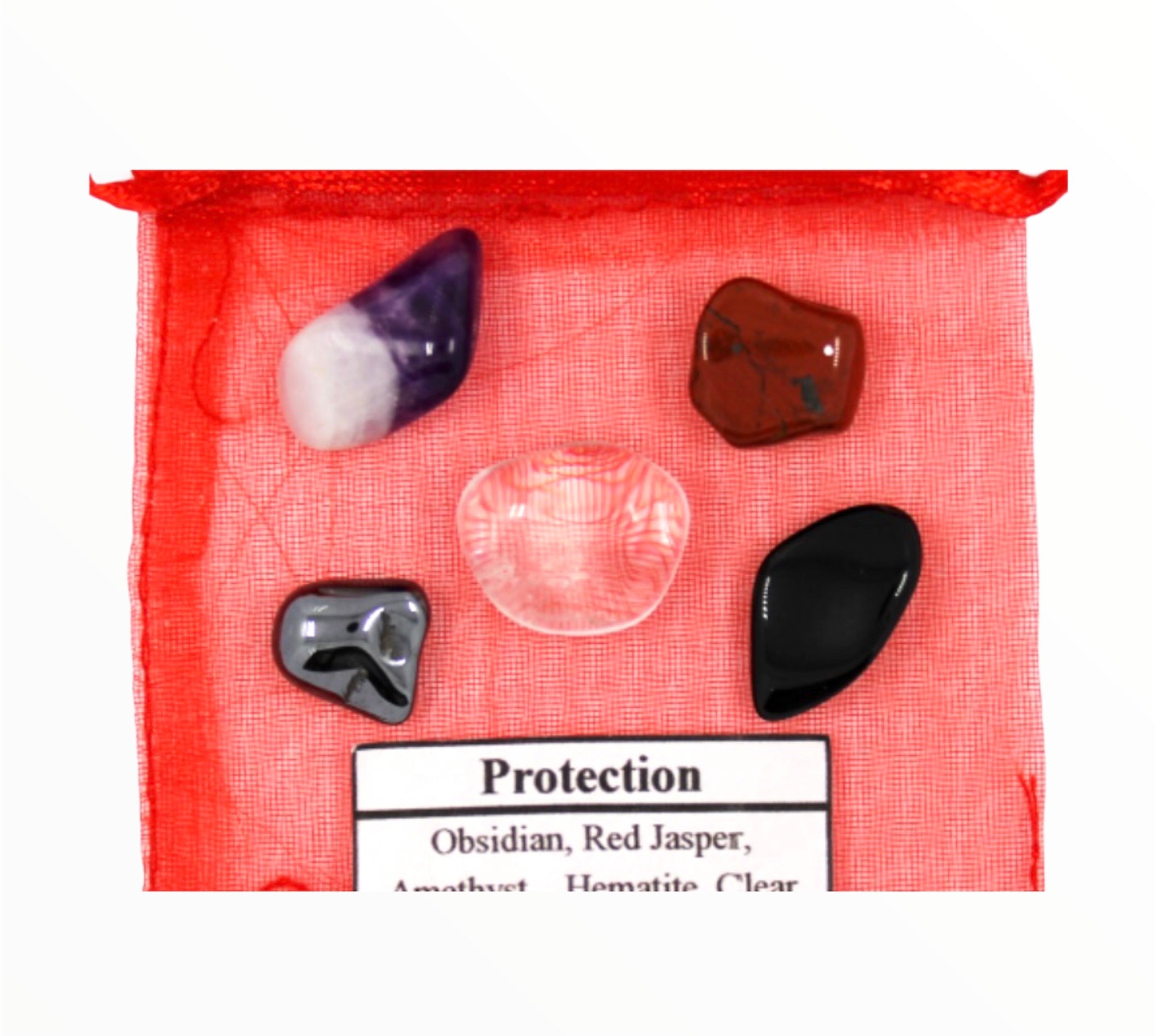 Protection Gemstone Mojo Bag